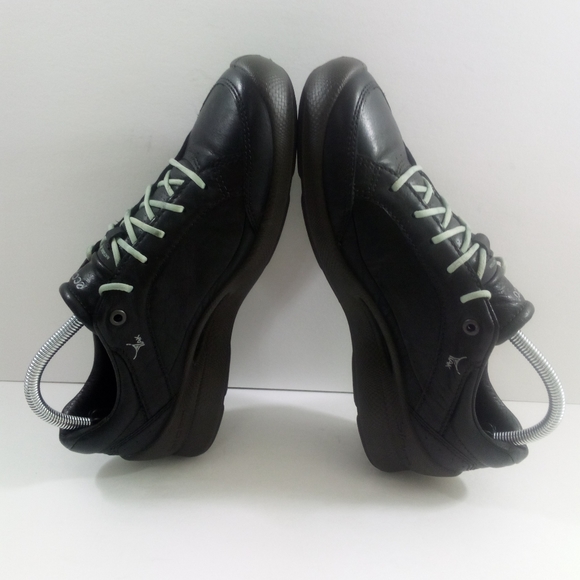Ecco Biom Natural Motion Women 9 US 40 EU Yak Black Leather Cross Training Shoes - Picture 5 of 7